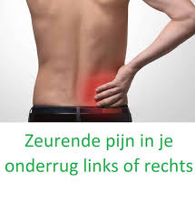 rechts onder rug pijn